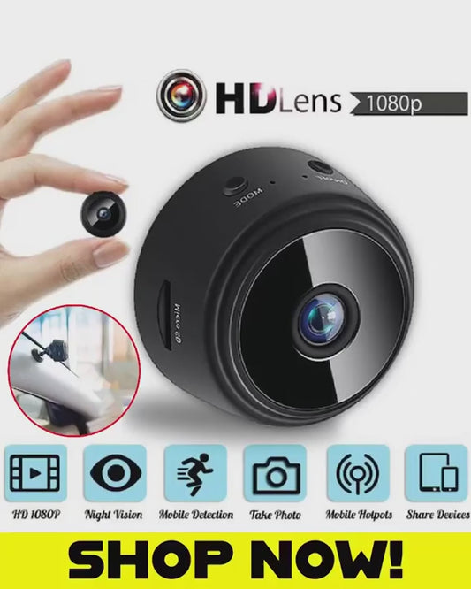 A9 Mini Security Surveillance Camera | Wifi Recorder Hd Video Home Camcorder Night Vision